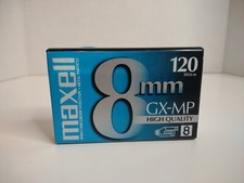 Maxell 8mm Gx-mp High Quality 120 Camcorder Video Cassette Tapes - 281010