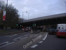 Photo 6x4 Hammersmith Flyover at junction to A4 westbound Hammersmith/TQ c2008