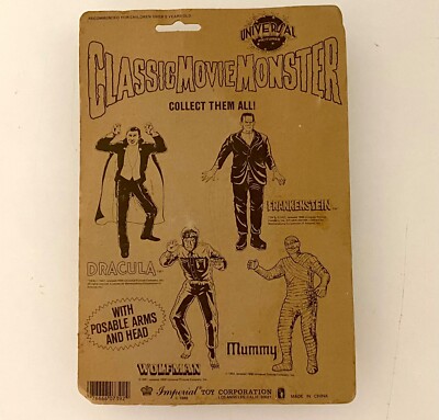 Vintage 1986 Classic Movie Monster Frankenstein Imperial Toys