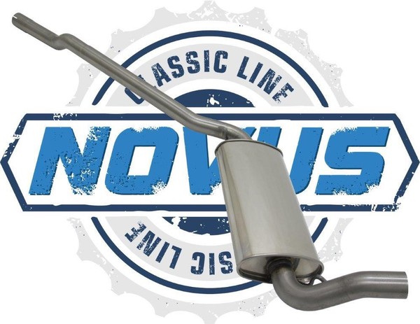 Novus Classic Line Audi 80 90 Edelstahl VorschalldäMpfer 85 100 KW-image
