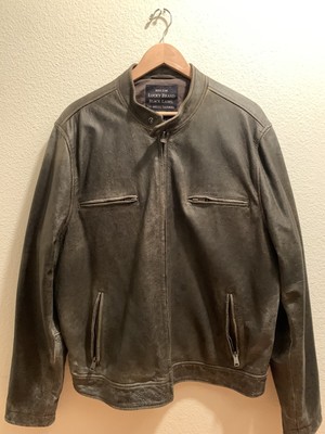 Lucky Brand Leather Jacket Bonneville 