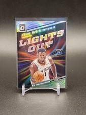 Zion Williamson 2023-24 Donruss Optic #11 Lights Out Holo Prizm