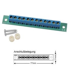 Stromverteiler Verteiler Sicherungsverteiler für Modellbahn DC AC und Digital