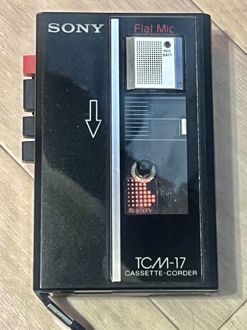 [M-TN 1920] SONY ソニー TCM-17 カセットレコーダー SONY TCM-17 カセットレコーダー 中古品 レトロ - メルカリ