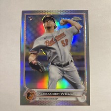 2022 Topps Chrome Refractor #49 Alexander Wells RC