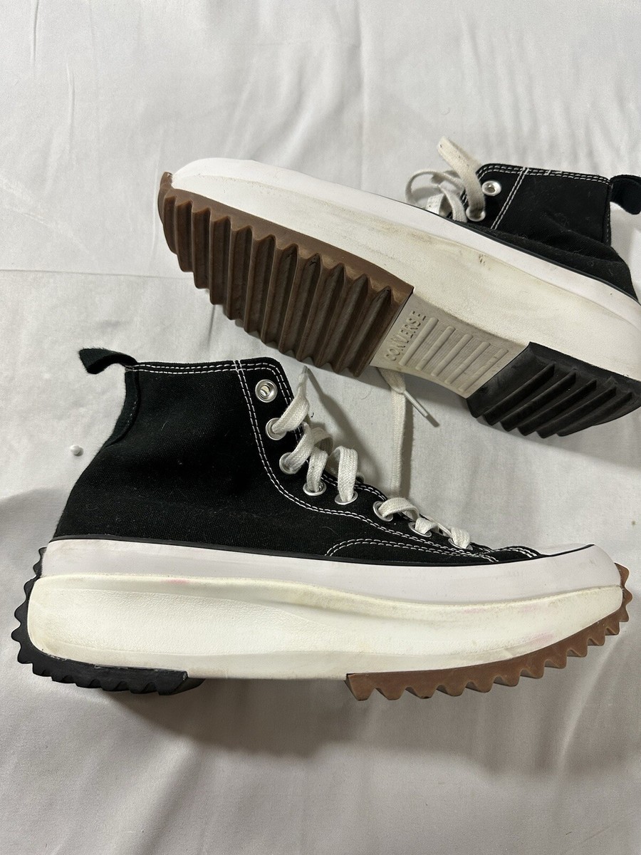 Converse Run Star Hike Hi Sneakers Black Egret (M 7.5 / W 9