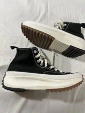 Converse Run Star Hike Hi Sneakers Black Egret (M 7.5 / W 9) 166800C Preowned