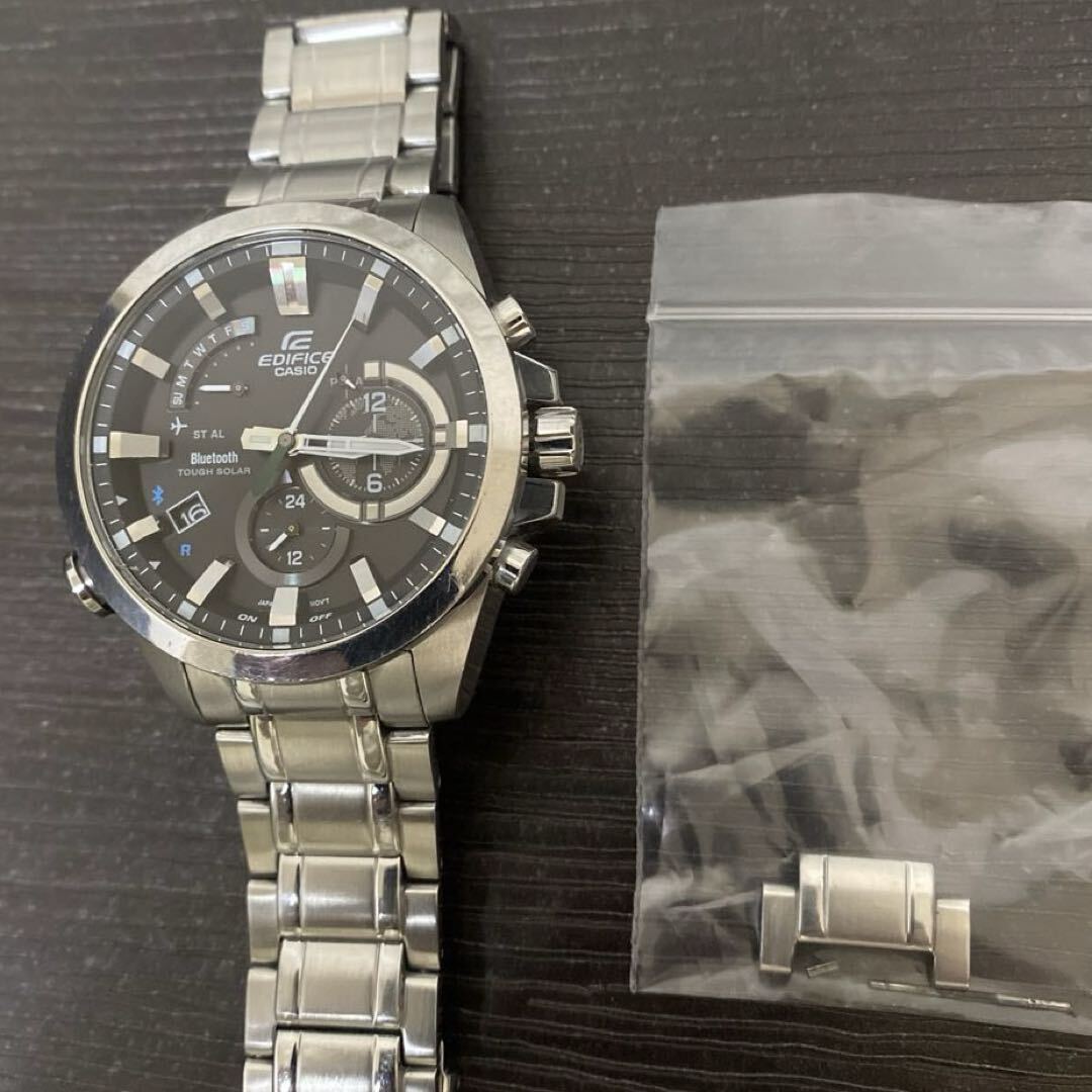 Casio Edifice Eqb-510 Analog Solar Men Working Bluetooth Vintage