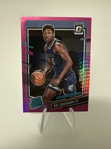 2023-24 Panini Donruss Optic - Rated Rookie Pink Hyper Prizm #228 GG Jackson...