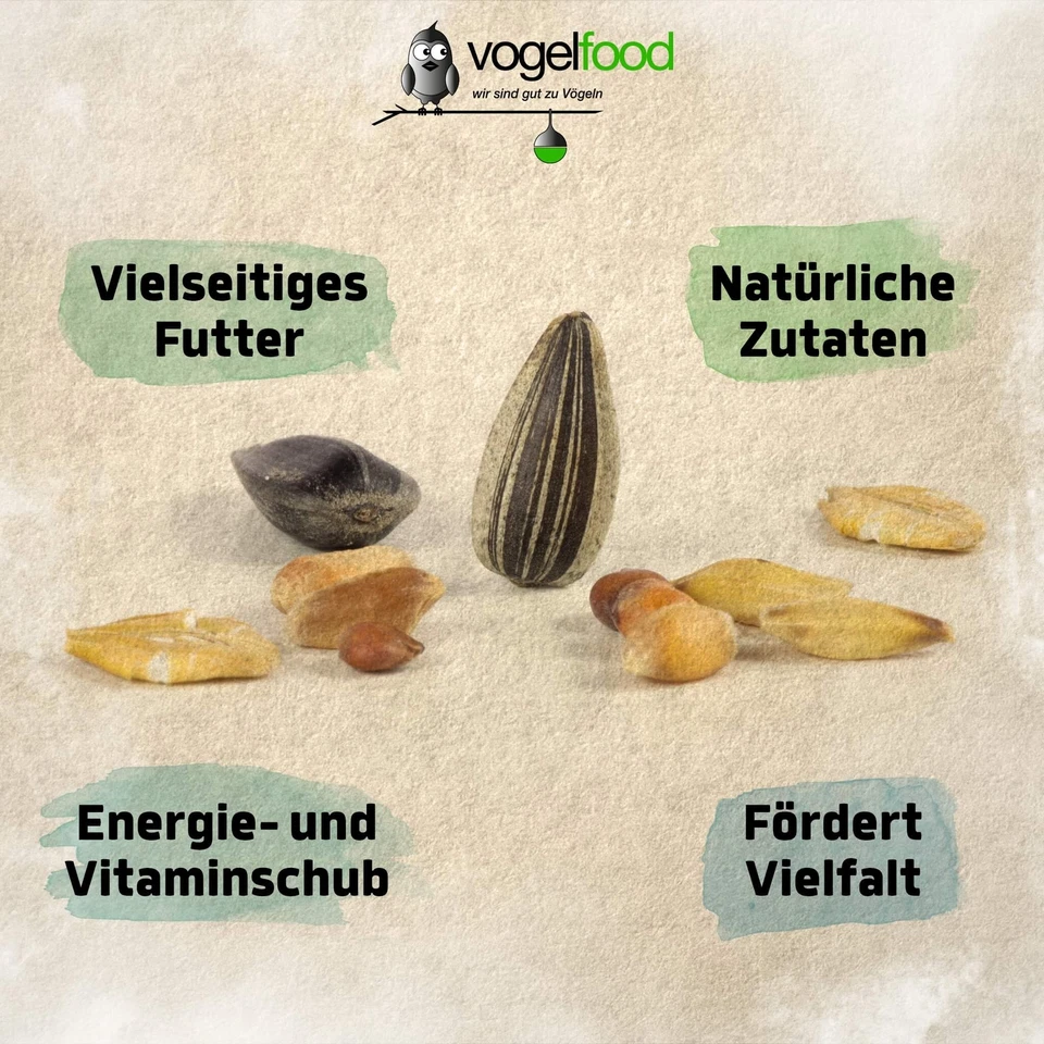 25 kg Streufutter Vogelfutter Wildvogel Vögel Mischung Ganzjahresfutter Winter - Bild 3 von 4