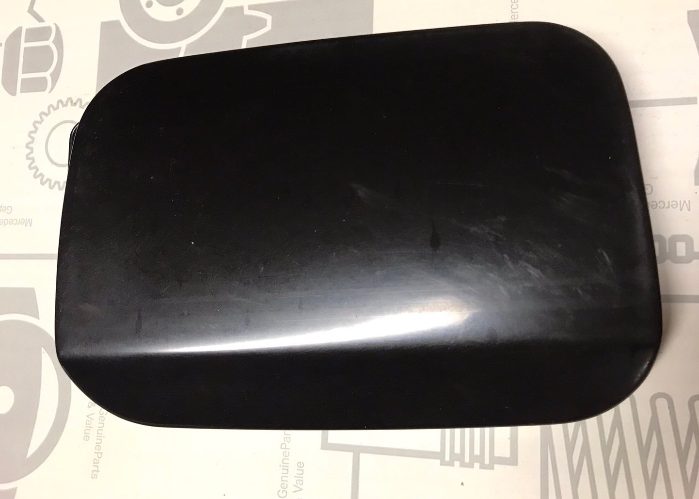 MercedesBenz W201 190E Fuel Filler Door/Gas Tank Lid, 040 Black eBay
