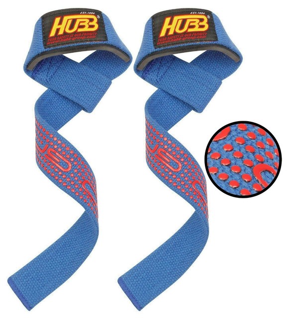 Body Building Strap Wraps Gym Fitness Progrip Weight Lifting Bar Wrist