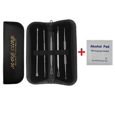 Blackhead Remover Pimple Tool Kit Acne Comedone Extractor Tweezer Tools