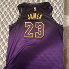 LeBron James Los Angeles Lakers Nike  City Edition Swingman Jersey NBA 23 XXL — photo 2
