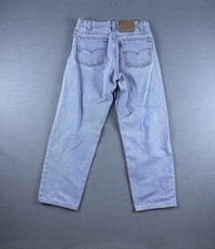 Vintage Levi s 550 Jeans Light Wash Relaxed Tapered Fit 29x27 Made USA 90s