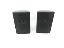 Extron 33-810-03 2-Way 3" Black Compact Speakers w/ Wall Brackets