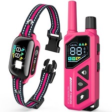 Dog Training Collar with Remote - 3300ft Long Range, IPX7 Waterproof, Recharg...