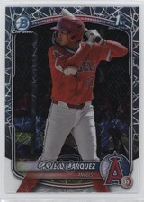 2025 Bowman Chrome Prospects Laser Refractor Anyelo Marquez #BCP-201 4k8