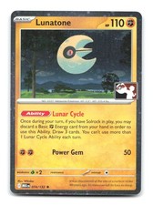 Lunatone (Cosmos Holo) 074/132 Rare Prize Pack Series Cards Pokemon Near Mint