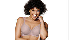 Playtex Women's Secrets Shapes Supports Balconette Full Figure Wirefree Bra NWT
