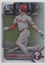 2022 Bowman Chrome Prospects Refractor 222/499 Logan Cerny #BCP-120 4n0