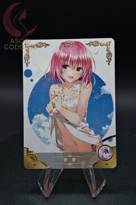 Momo Deviluke To LOVE-Ru R Holo Anime Waifu Sammelkarte TCG Goddess Card