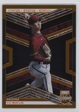 2023 Panini Elite Extra Edition Orange Status 5/275 Yu-Min Lin #120 00ht
