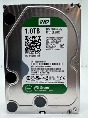 Western Digital WD10EZRX - WD Green 1TB Festplatte 5400RPM SATA 3 -1 TB