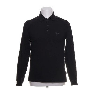 Trigema, Poloshirt, Größe: S, Schwarz, Baumwolle, Einfarbig, Herren #Nxf