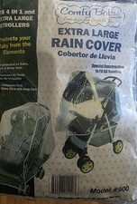 Comfy Baby Extra Large Stroller Rain Cover Clear