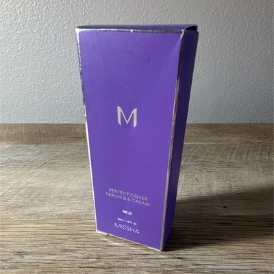 MISSHA M Perfect Cover Serum BB Cream No.23 Natural Beige SPF 50+ 1.18 oz