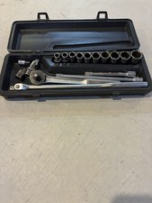 Vintage Craftsman 12 Drive Socket Set Series V And Patent 17 Pieces Case Vintage Craftsman 12 Drive Socket Set Series V And Patent 17 Pieces Case