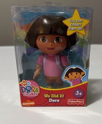 Dora the Explorer Figure Lot 5  Tall Hard PVC Doll Rare Size New