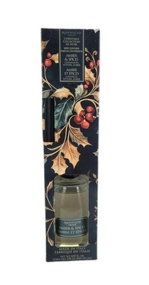 Hopificio Firenze Christmas Collection Amber & Spices Reed Diffuser 250ml Italy
