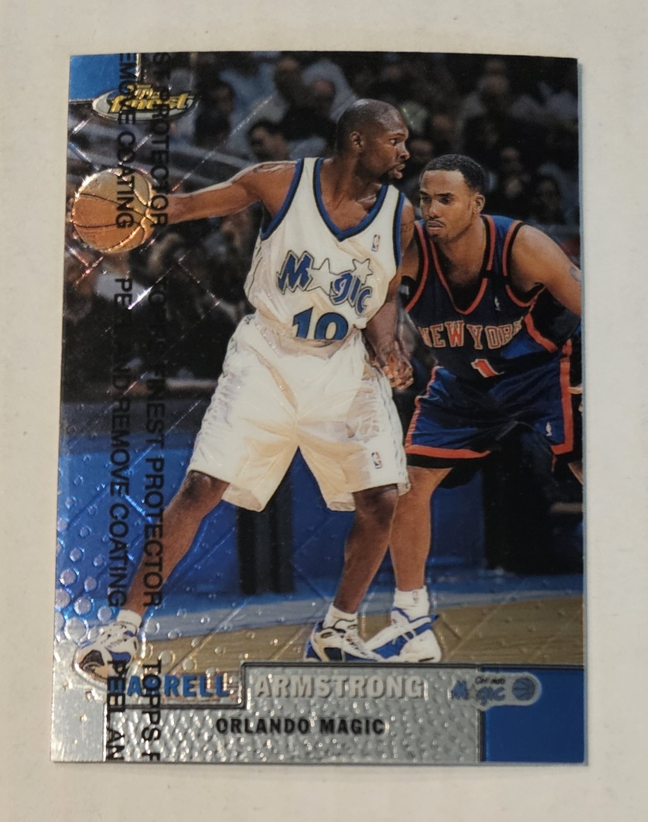 DARRELL ARMSTRONG 1999-00 Topps Finest #53 Magic Most Improved 6th Man