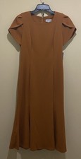 Marc New York Women's Fit & Flare Dress Size 6 Almond NWT
