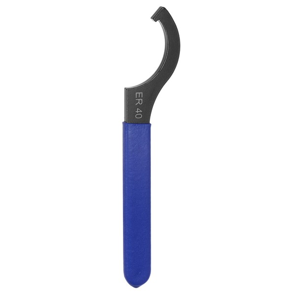 C-Haken-SchraubenschlüSsel FüR Er40-Bohrfuttermutter Blauem, Rutschfestem Griff-image