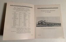 c1910 Central Vermont Railways New England States Limited Train 24 pg booklet