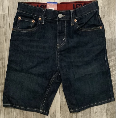 Levi's 511 Denim Boys Jean Shorts Size 12 Reg. New w/Tags Adjustable Waistband