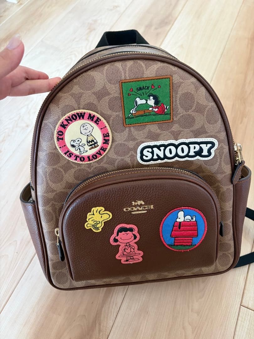 COACH Snoopy collaboration backpack - image 1