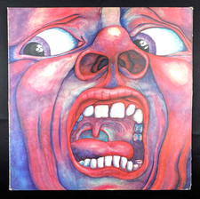 King Crimson In The Court Of The Crimson King Atlantic vinyl record LP, NM M-