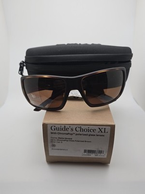 SMITH Guide's Choice XL Men's Sunglasses Matte Havana ChromaPop Brown Glass Lens