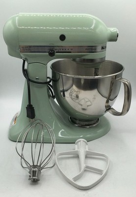 KitchenAid Pistachio Artisan Tilt-Head Stand Mixer KSM150PSPT TESTED & WORKING