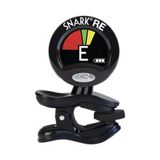 SNARK RE Clip-On Digital Guitar Tuner, LCD Display, Black Plastic