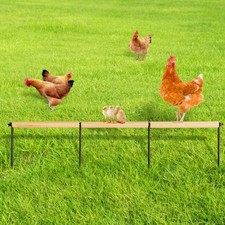 Chicken Toys,Extra Long Chicken Perch Toys,Woodern Chickens Roosts and Perche...