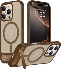 Temdan Magnetic Compatible with iPhone 16 Pro Max Case, Built-in Invisible Ki...