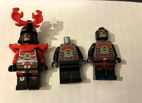 Lego 70503 Ninjago Minifigures Warrior Scout Lot