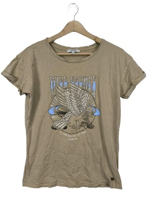 GARCIA T-shirt Dames Haut T EU 34 crème style décontracté - Photo 1/4