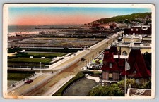 Deauville France Hotel Normandy Boulevard Eugene Cornuche Gaby Postcard 1944