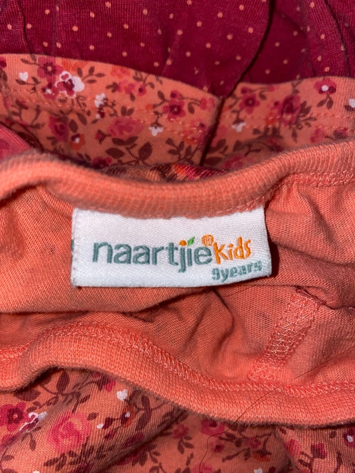 Camisa y Leggings Naartjie Niños Talla 9 Años Rosa Y Rojo Floral Foto 3 de 4